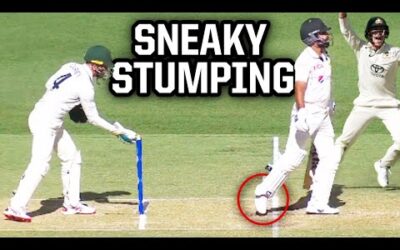 Australia tries for sneaky stumping of Pakistan, a breakdown