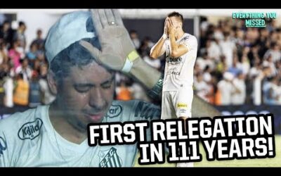 Brazil’s Santos got relegated as fans cried their eyes out | Things You Missed