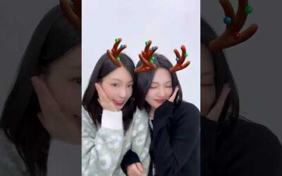 Jingle Bell Rock 💗💙#Jinglebellrock_Challenge 🤟#GirlsGeneration #TAEYEON #aespa #NINGNING #shorts