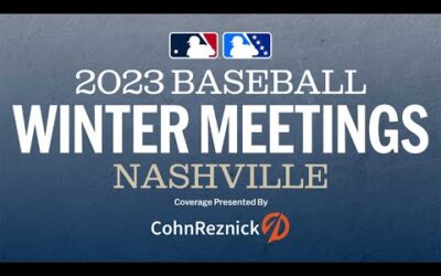 Live from 2023 Winter Meetings! (Preview and analysis of all the action from Nashville)