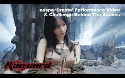 [R(ae)cord] 열정으로 ‘Drama’ 챌린지 완❤️‍🔥 | aespa 에스파 ‘Drama’ Performance Video&Challenge Behind the Scenes