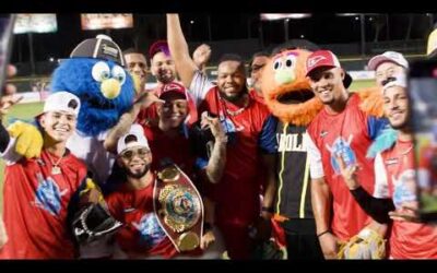 The STARS were out in Puerto Rico for La Gente del Barrio HR Derby & Celebrity Softball Game!