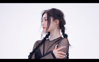 저의 새로운 모습을 봤던 거 같아요 😉🤍 | aespa NINGNING DAZED KOREA Photoshoot Behind