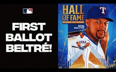 It’s official: Adrián Beltré is a first-ballot HALL OF FAMER! (Full career highlights!)