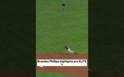 Nobody smoother than Brandon Phillips.