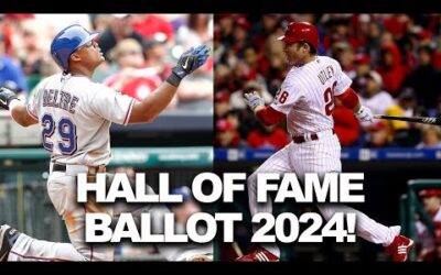 The key players on the 2024 Hall of Fame ballot! (Who gets your vote?)