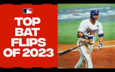 TOP bat flips of 2023! (Ft. Shohei Ohtani, Ronald Acuña Jr., Juan Soto and MORE)