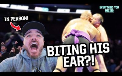 Ear biting in the Sumo World Championship | Things You Missed