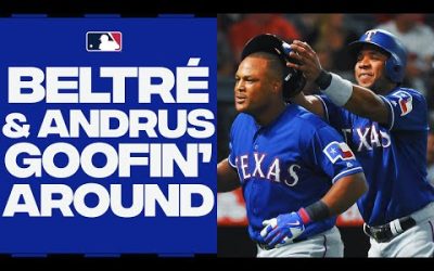 GOOFIN’ AROUND | Adrián Beltré and Elvis Andrus highlights!! 😂