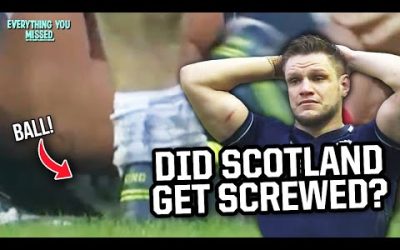 Scotland Rugby team loses on late call by ref | Things You Missed