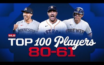 Top 100 Players of 2024! 80-61 (Feat. Carlos Correa, Justin Verlander, Christian Yelich, and more!)