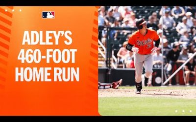 Adley Rutschman DESTROYS his third home run of Spring Training!