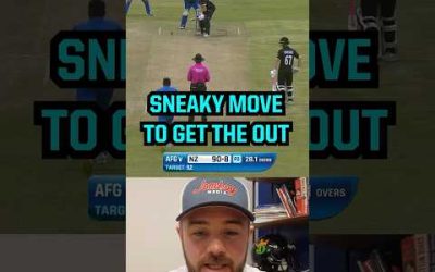 Afghanistan pulls off sneaky play late in the match, a breakdown