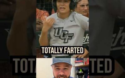 An admission of guilt, a breakdown #softball #ucf #sports #fart