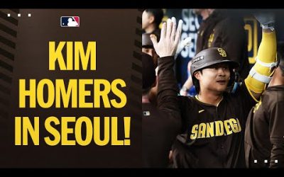 Back where it all began! Ha-Seong Kim hits a homer in Seoul!