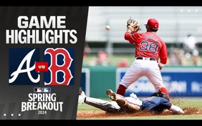 Braves vs. Red Sox Spring Breakout Game Highlights (3/16/24) | MLB Highlights