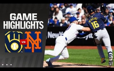 Brewers vs. Mets Game Highlights (3/29/24) | MLB Highlights