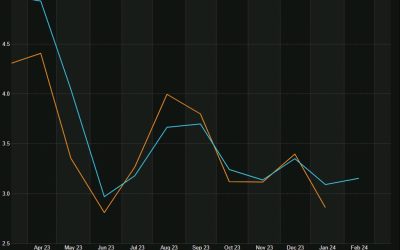 Canadian dollar falls to the lows of the year as inflation slows faster than forecast