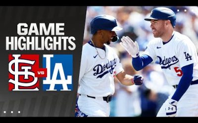 Cardinals vs. Dodgers Game Highlights (3/28/24) | MLB Highlights