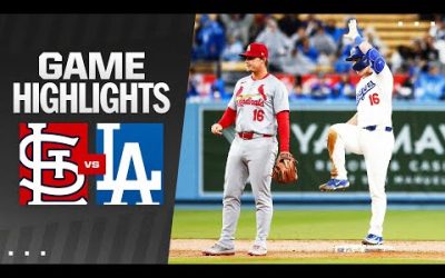 Cardinals vs. Dodgers Game Highlights (3/30/24) | MLB Highlights