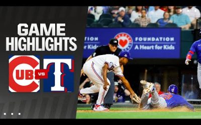 Cubs vs. Rangers Game Highlights (3/28/24) | MLB Highlights