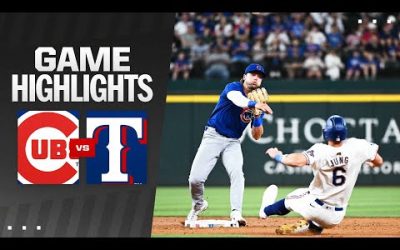 Cubs vs. Rangers Game Highlights (3/30/24) | MLB Highlights