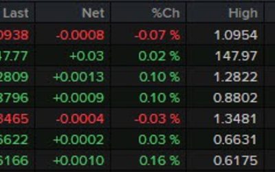 FX muted awaiting more US data later in the day