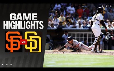 Giants vs. Padres Game Highlights (3/28/24) | MLB Highlights