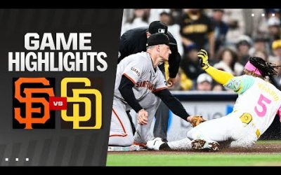 Giants vs. Padres Game Highlights (3/29/24) | MLB Highlights