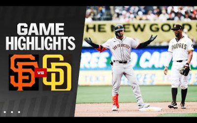 Giants vs. Padres Game Highlights (3/30/24) | MLB Highlights