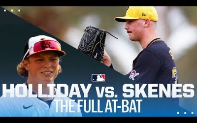 Jackson Holliday vs. Paul Skenes: the FULL at-bat!