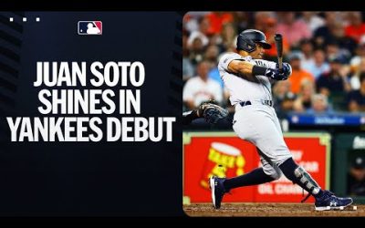 Juan Soto shines in Yankees Debut 💪