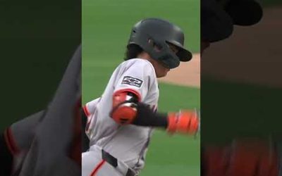 Jung Hoo Lee hit his first Major League HR and his dad was there to witness it! 🥰