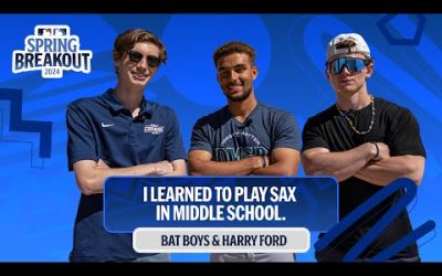 Mariners’ prospect Harry Ford RIPS on the saxophone for us and @batboysbaseball!