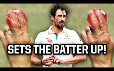 Mitchell Starc takes Tom Latham’s wicket with a fun sequence, a breakdown