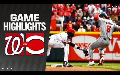 Nationals vs. Reds Game Highlights (3/28/24) | MLB Highlights