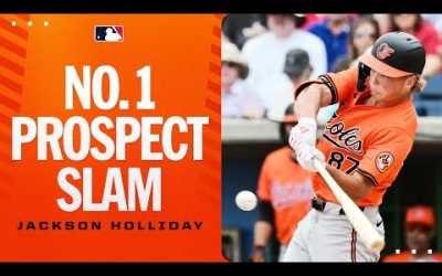 No. 1 Prospect Jackson Holliday CRUSHES a GRAND SLAM!