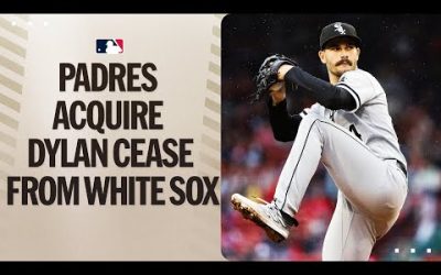 Padres acquire Dylan Cease! | Career highlights from the former White Sox star!