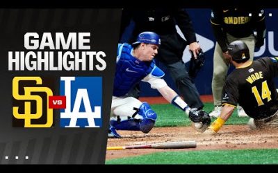 Padres vs. Dodgers Game Highlights (3/21/24) | MLB Highlights