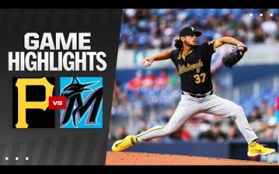 Pirates vs. Marlins Game Highlights (3/30/24) | MLB Highlights