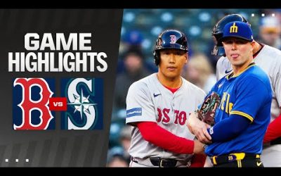 Red Sox vs. Mariners Game Highlights (3/29/24) | MLB Highlights