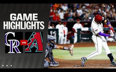 Rockies vs. D-backs Game Highlights (3/28/24) | MLB Highlights