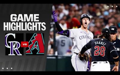 Rockies vs. D-backs Game Highlights (3/30/24) | MLB Highlights