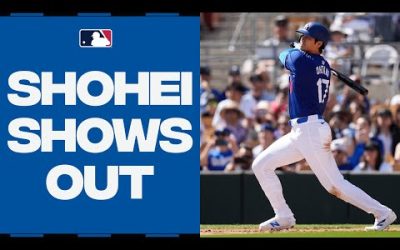 Shohei Ohtani is CRUSHING it this spring!