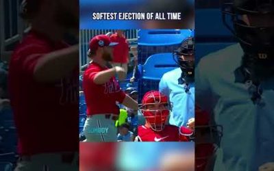 Softest umpire ever, a breakdown #mlb #baseball #breakdown #umpire #phillies #ejection