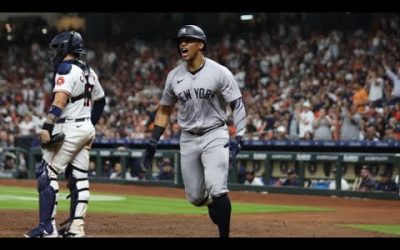 SOTO SHOT! Juan Soto launches first Yankees home run in HUGE spot vs. Astros!