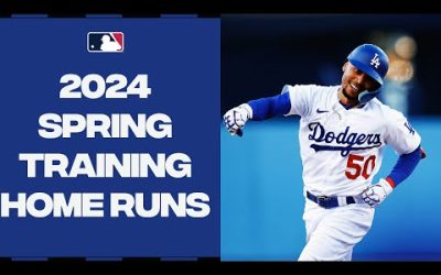 Suns out, Runs out. Notable Home Runs from #SpringTraining (Mookie Betts, Ohtani, Soto, and more)