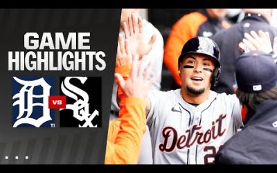 Tigers vs. White Sox Game Highlights (3/28/24) | MLB Highlights