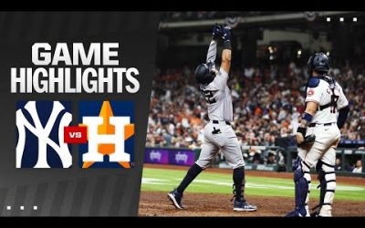 Yankees vs. Astros Game Highlights (3/30/24) | MLB Highlights