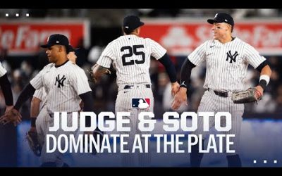 Aaron Judge and Juan Soto crushed it in the Bronx!